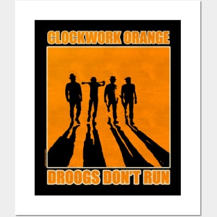 clockwork orange grunge Posters and Art